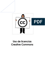 Uso de Licencias Creative Commons