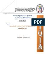 Extracción de Proteínas A Partir de Hígado de Pollo e Higado de Res