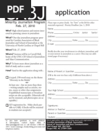 Download 2010 CABJ High School Journalism Workshop Application by Nicole Norfleet SN24502465 doc pdf