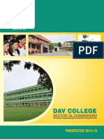 DAV Prospectus 2014-15 PDF