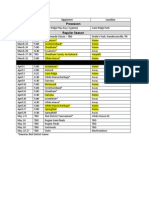 2015 Softball Schedule