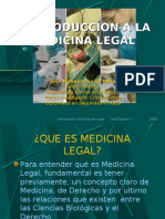 Introduccion A La Medicina Legal