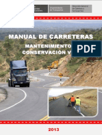 Manual de Carreteras Conservación Vial Final