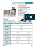 CHILLER Series Especificaciones Spec