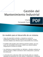 Gestion Del Mantenimiento Industrial