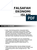 Falsafah Ekonomi Islam