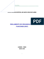 PLAN 10612 Reglamento de Organización y Funciones - ROF 2011