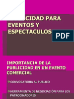 Publicidad de Eventos