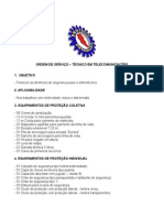 Diretrizes de segurança para técnico em telecomunicações