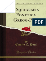 Taquigrafia Fonetica Gregg-Pani 1400019811