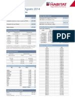 Indicadores Previsionales - Agosto 2014