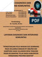 Laporan Diagnosis Dan Intervensi Komunitas-2