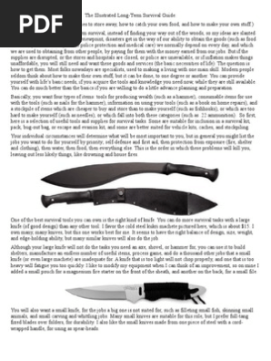 A Long-Term Survival Guide - Equipment & Supplies