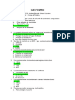 Evaluación Mantenimiento