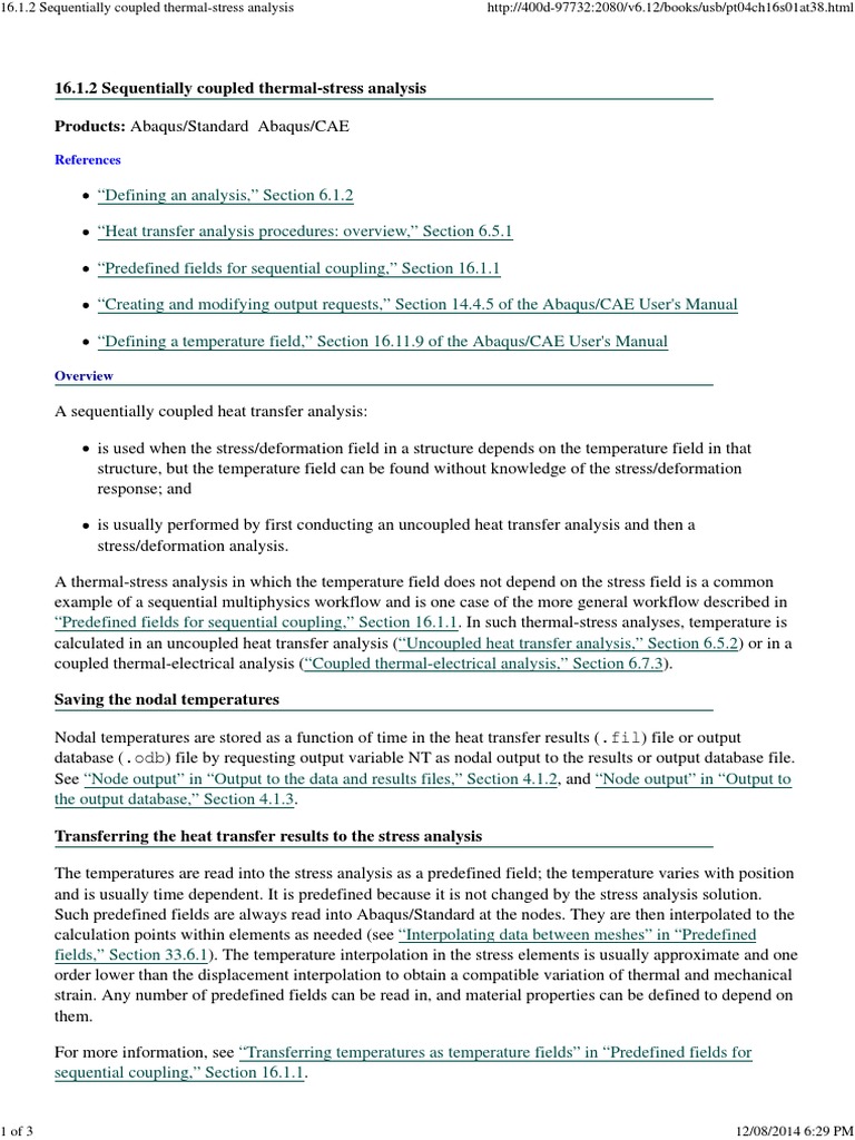 Abaqus Scripting User’S Manual: Abaqus Dokumentation Pdf – TIKFNK