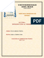 #4. La Demanda Turística (Resumen, Mapa Conceptual y Ensayo) .