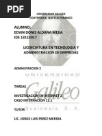 CASO 13.1