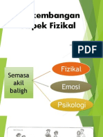 Perkembangan Aspek Fizikal