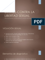 Delitos Contra La Libertad Sexual