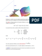 La Parábola Como Sección Cónica