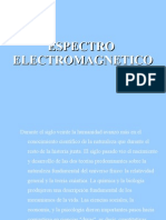 ESPECTRO ELECTROMAGNETICO