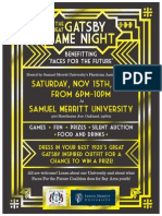SMU FACES Fundraiser Nov2014
