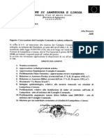 Convocazione Consiglio Comunale - 10 Novembre 2014