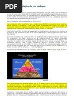 Processo de Criação de Um Perfume