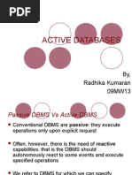 Active Databases