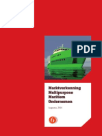 Marktverkenning Multipurpose Maritiem Ondernemen (2014)