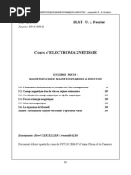 Cours d Electrostatique