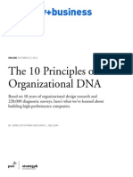 10 Principles of Organizational DNA