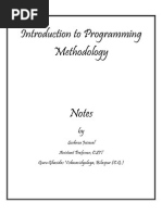 Sushma Jaiswal-Intro. To Programming Methodology