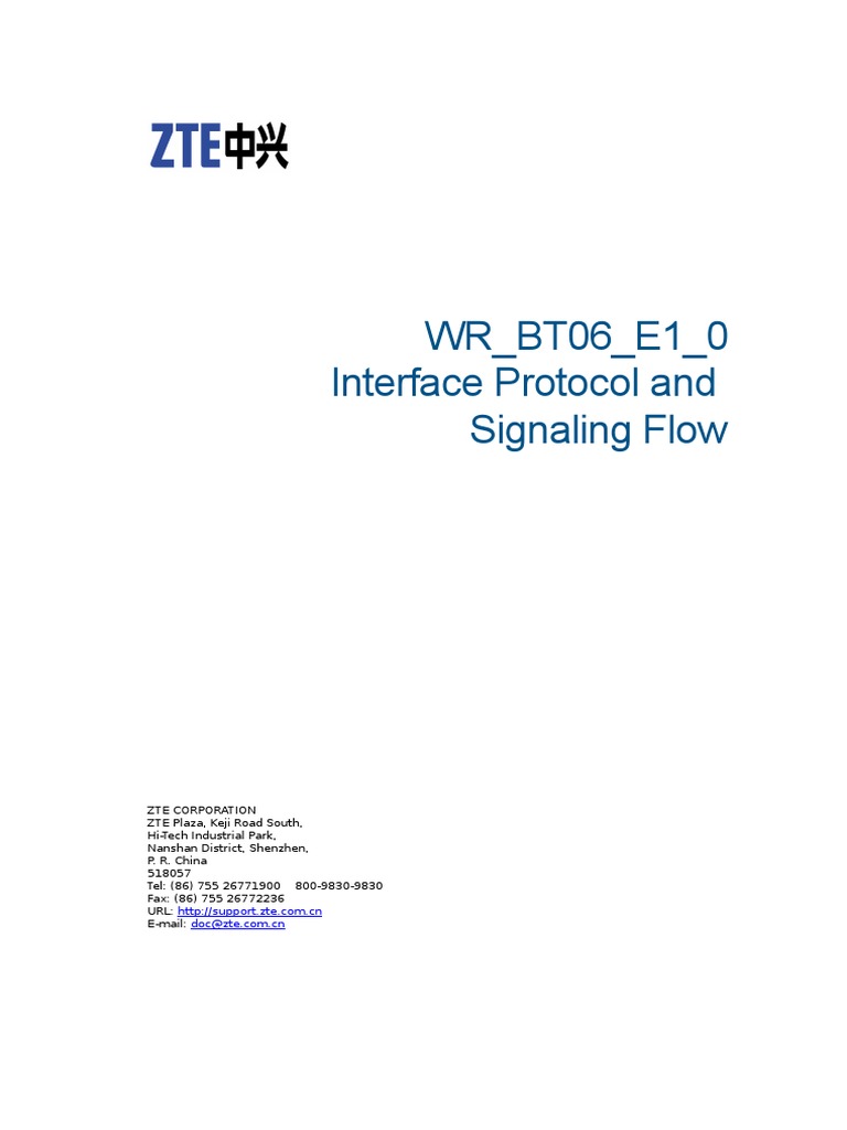 03 Interface Protocol and Signaling Flow 51 | PDF