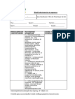 Relatório de Inspeção de Segurança