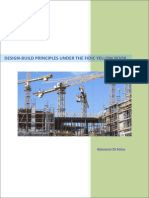 Design Build Principles Under The Fidic Yellow Book