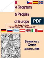 Europe Geography Document Overview