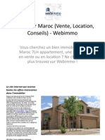 Immobilier Maroc (Vente, Location, Conseils