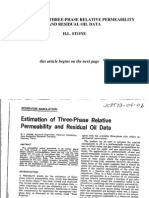 Stone-Estimation of 3 Phase Rel Perm and Residual Oil PETSOC-73-04-06 PDF