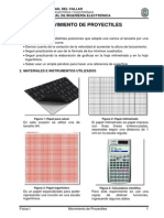 Laboratorio de Física I - Movimiento de Proyectiles