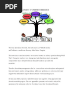 Origin and Development of Operation Research