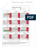 Propuesta de La Empresa. Calendario Alternativo para Todo Logística