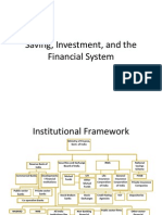 Saving, Investment, And the Financial System