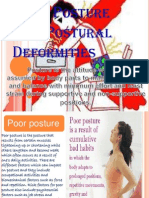 Good Posture and Postural Deformities