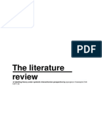 Literature Review of Symbolic Interactionism