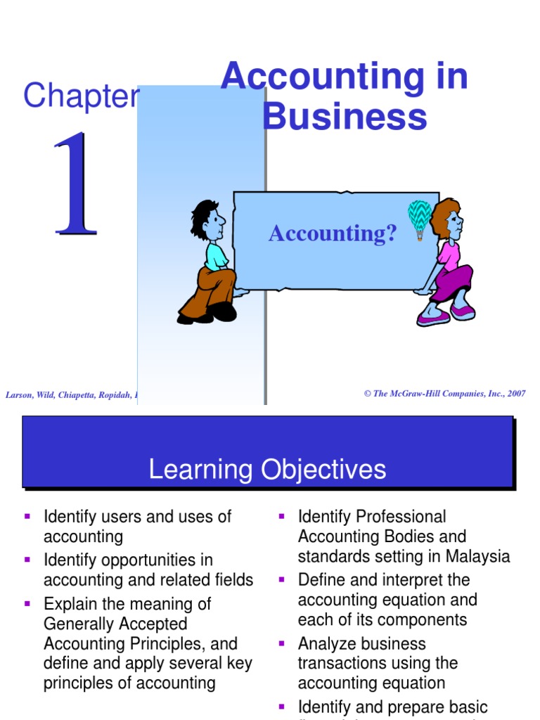 Chapter 1 - Acc in Business | PDF