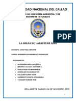 La Bolsa de Valores de Lima