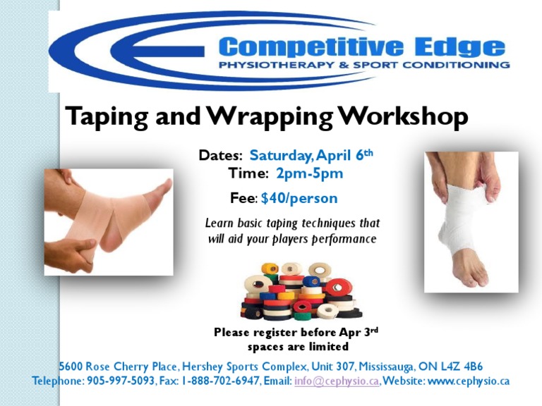 Taping Workshop in Mississauga | PDF