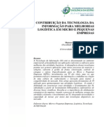 Contribuição da Tecnologia da informação para melhorias logística em micro e pequenas empresas.pdf