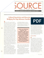 Cultural Sensitivity and Diversity Awareness: Bridging The Gap Between Families and Providers